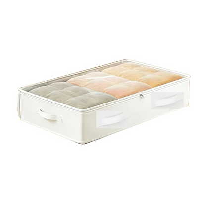 📦 Foldable Underbed Storage Bag with Zipper Lid | Dustproof Under Bed Organizer