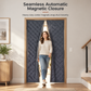 🔥Thickened Magnetic Thermal Insulated Door Curtain Windproof and Soundproof Oxford Cloth Cotton Door Screen for Winter