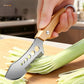 📢📢 50% OFF🌿 Multifunctional Scallion Shredder Knife – Stainless Steel Blade with Herb Stripper & Fish Scaler