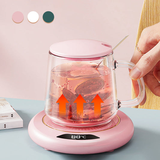 📢📢 50% OFF☕ Electric Mug Warmer – 3 Temperature Settings & Touch Control to Keep Coffee and Tea Warm