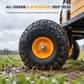 🚗350-4 Solid Polyurethane Foam Wheel 1 Piece Replacement Tire for Hand Trucks Garden Carts and Warehouse Trolleys