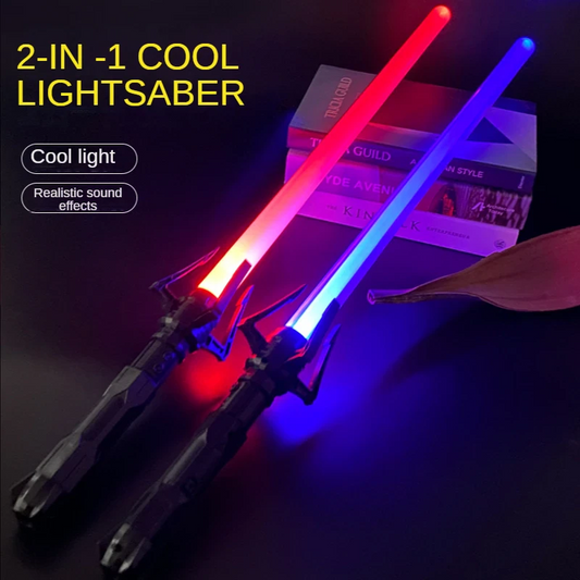 2023 New Cyberpunk Laser Sword，Sound effects, scalable, seven colors，cosplay props