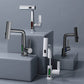 Pulling lifting digital display faucet