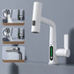 Pulling lifting digital display faucet