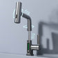 Pulling lifting digital display faucet