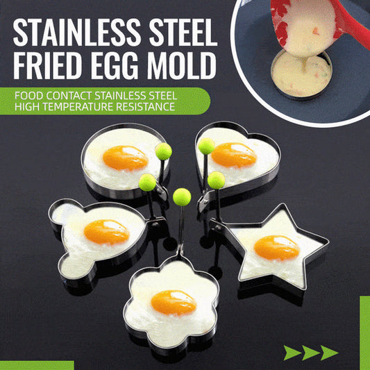 🔥Last Day Sale 49%🔥Stainless Steel Fried Egg Molds