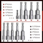 5pcs Magnetic Hexagon Nut Driver Bits（50% OFF）