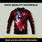 3D Printed Hoodie Pullover Sweatshirts Zipper Hoodies