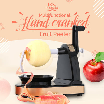 Multifunctional Hand-cranked Fruit Peeler