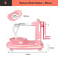 Multifunctional Hand-cranked Fruit Peeler