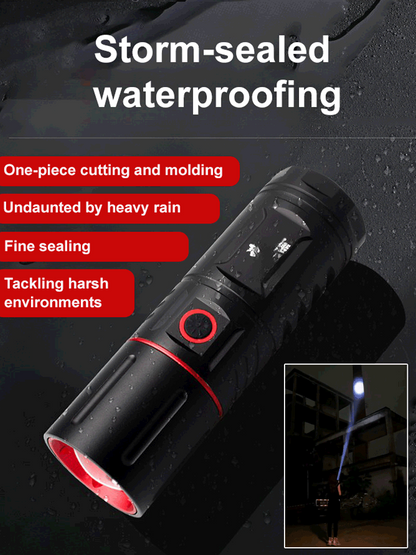 ✨Time-limited special offer✨Telescopic Zoom Long-Range Outdoor Bright Flashlight