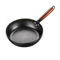 Uncoated Non-Sticking Iron Skillet Frying Pan